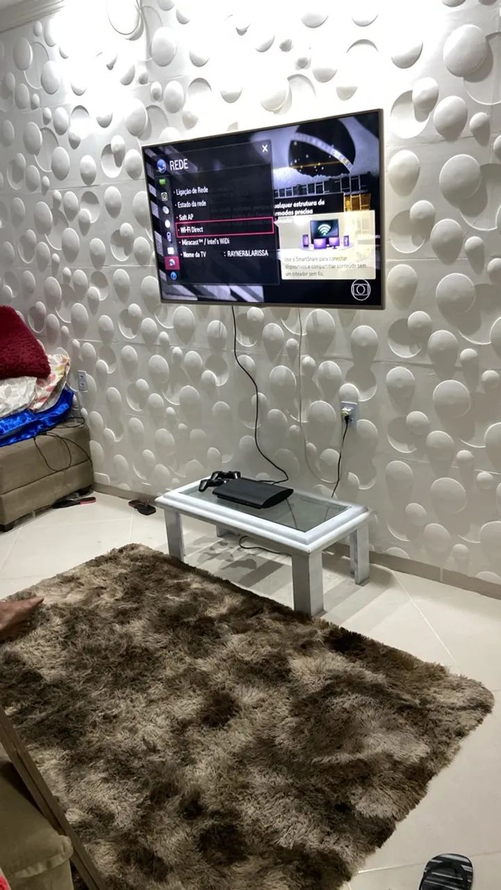 Tv 55 polegadas pra vender logo - Foto 3