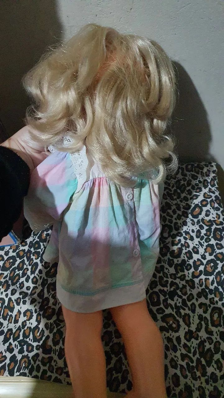 Boneca Bolinha de Sabão Antiga - Foto 5