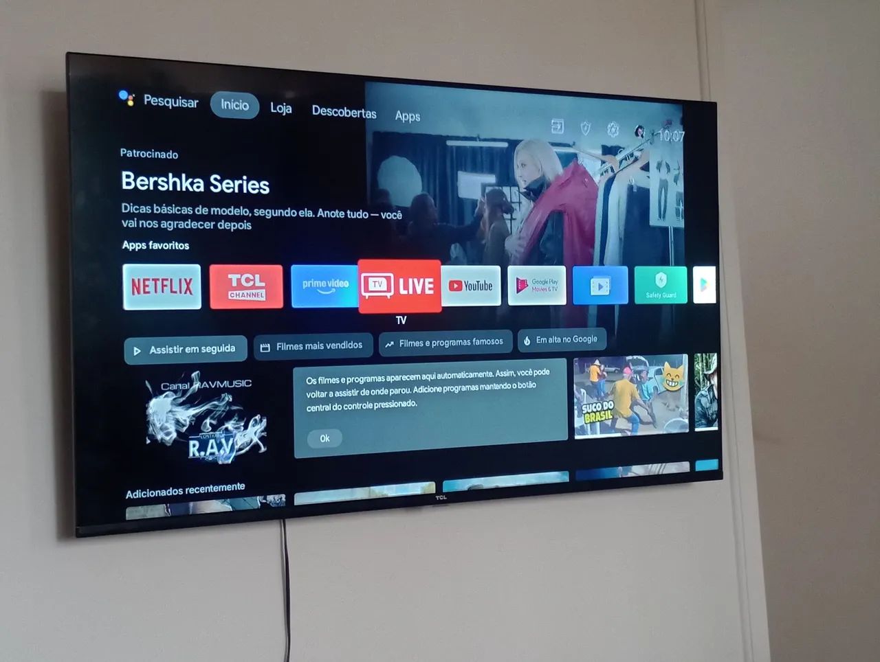 Vendo tv smart TCL 43 POLEGADAS bordas infinitas 