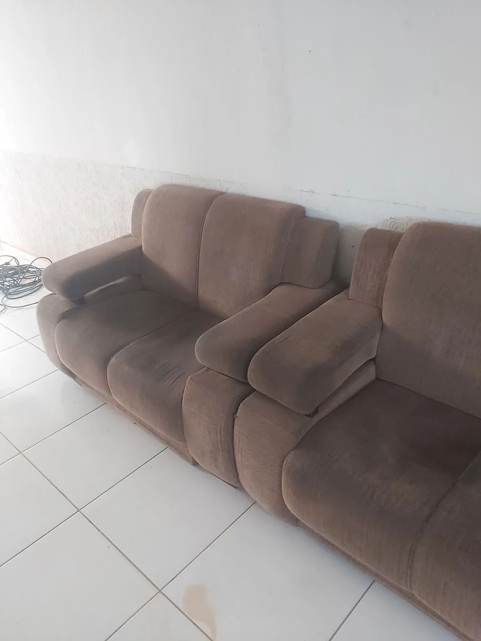 Vende-se sofá na vila fabril fone * falar com Fábio  - Foto 4