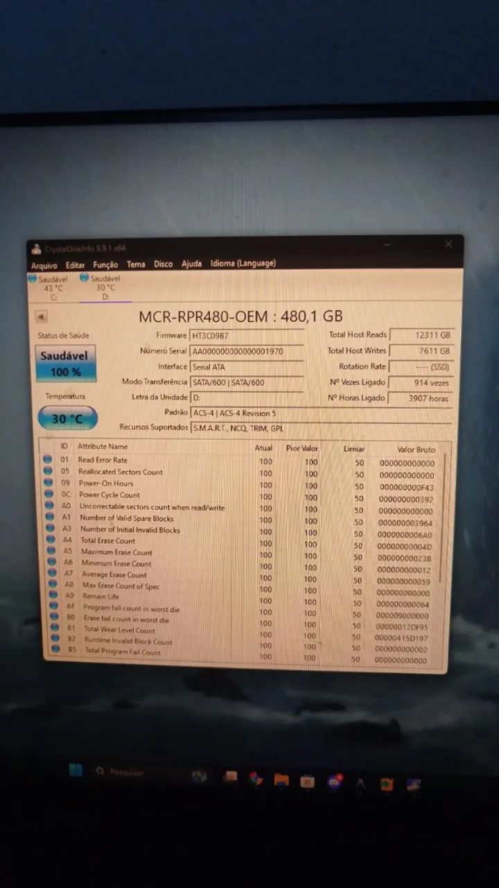 SSD 480GB SATA III - Foto 3
