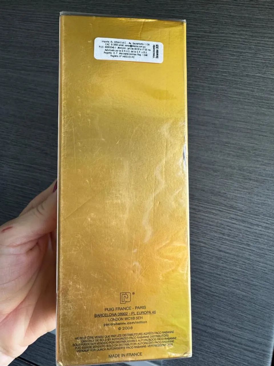 Perfume One Million EDT 200ml - Foto 3