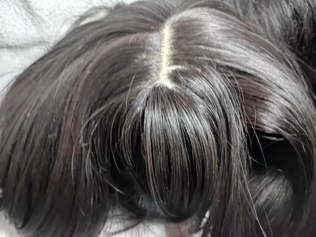 Lace/wig/peruca indentica a cabelo humano - Foto 3