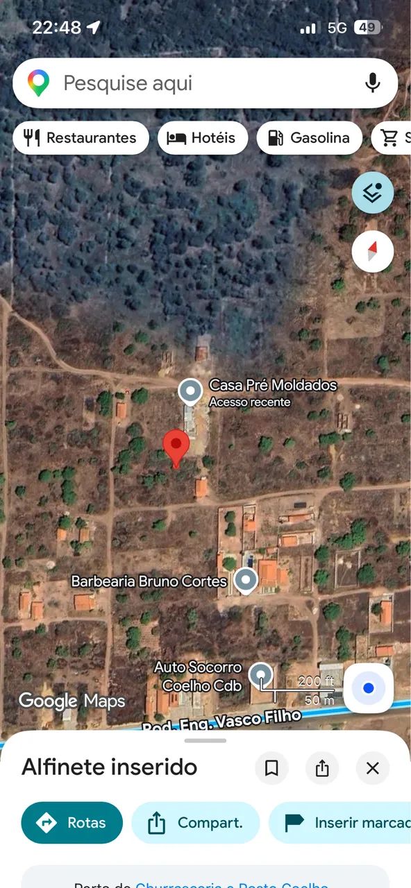 Terreno a venda próximo ao posto coelho 