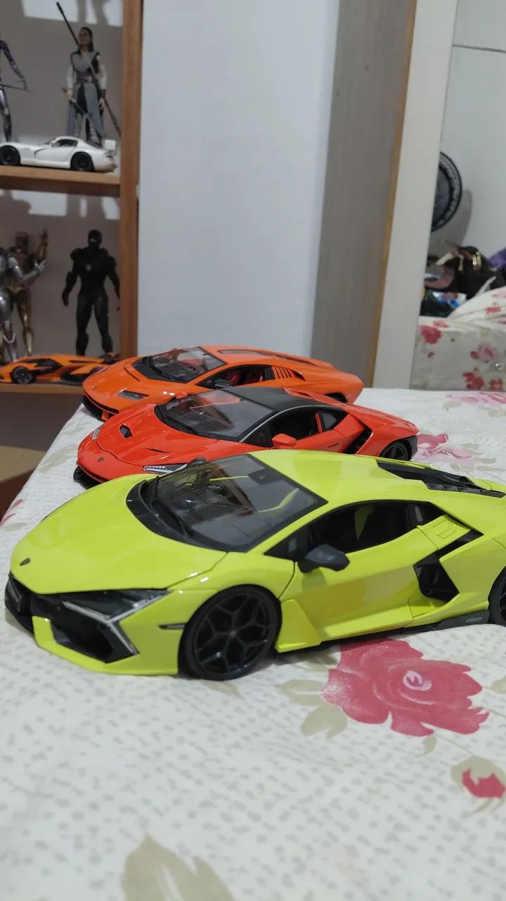 Lote 3 Miniaturas Lamborghini 1:18 