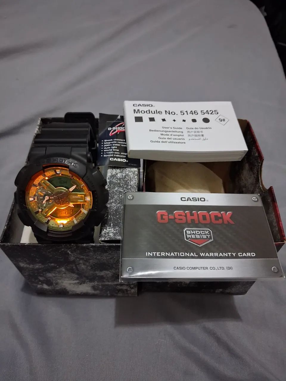 Relogio casio G chock ga110 