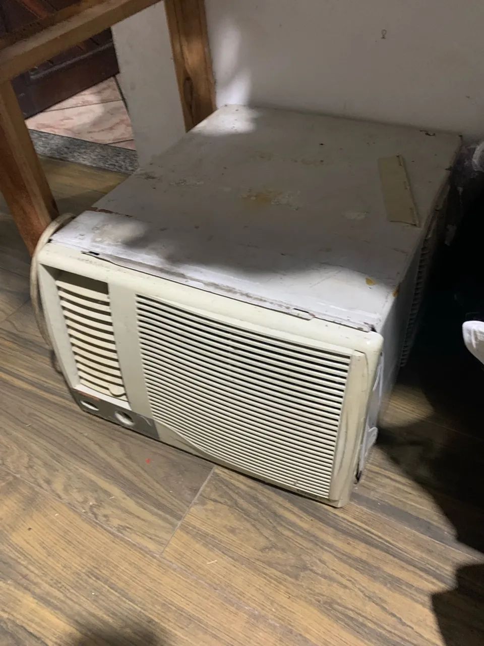 Ar condicionado com defeito 