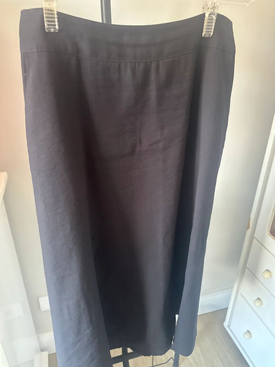 Conjunto saia modelo Evasê e colete tam M 
