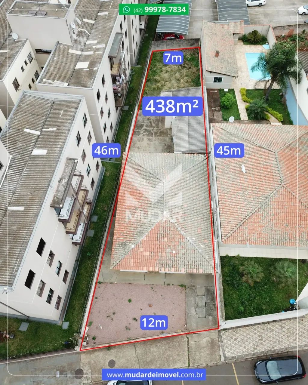 Casa com 3 quartos (01 suíte) e terreno de 438 m2 - Foto 4