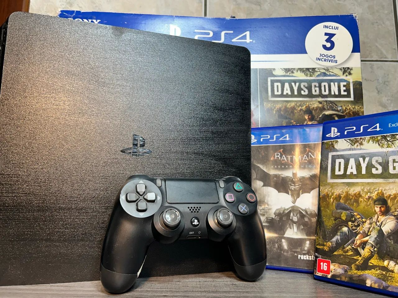Ps4  1 tb completo com caixa  - Foto 3