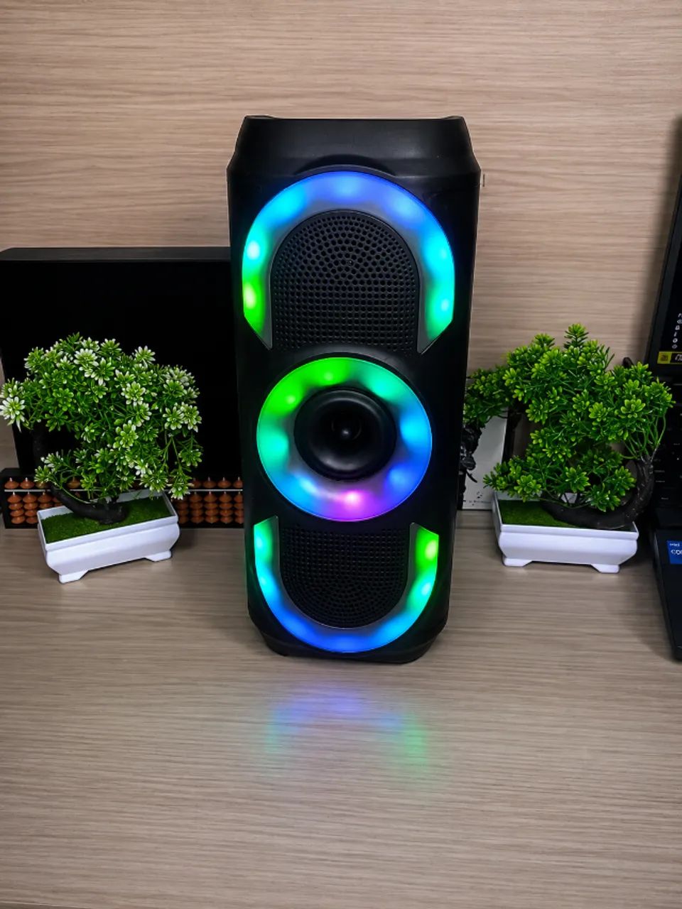 Caixa de Som  Bluetooth Xtred 50W - LED RGB - Foto 2