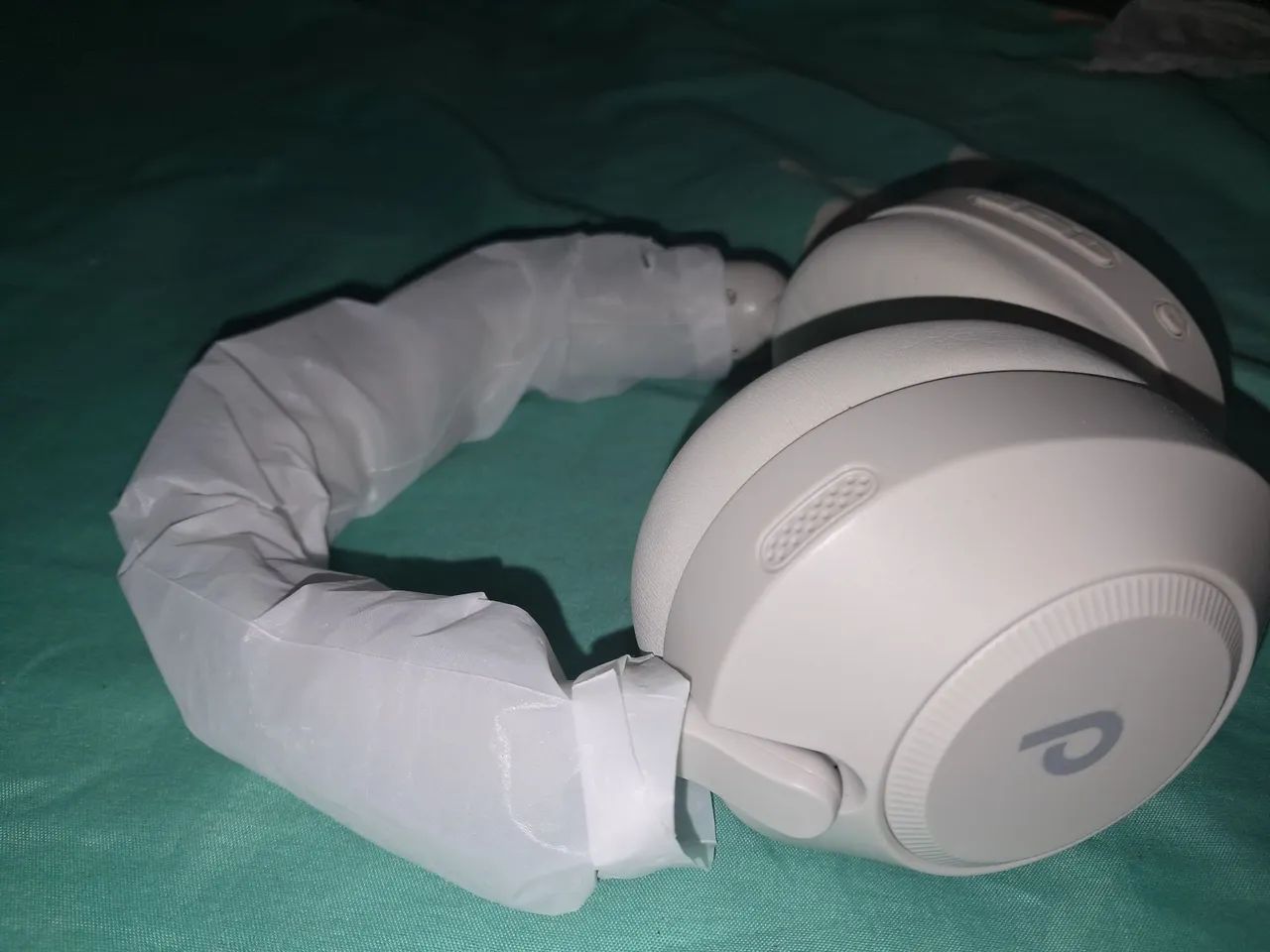 Fone Bluetooth cinza