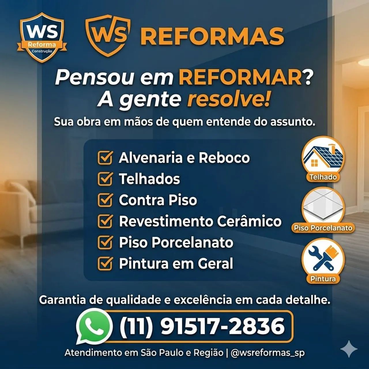 Serviço de pedreiro 