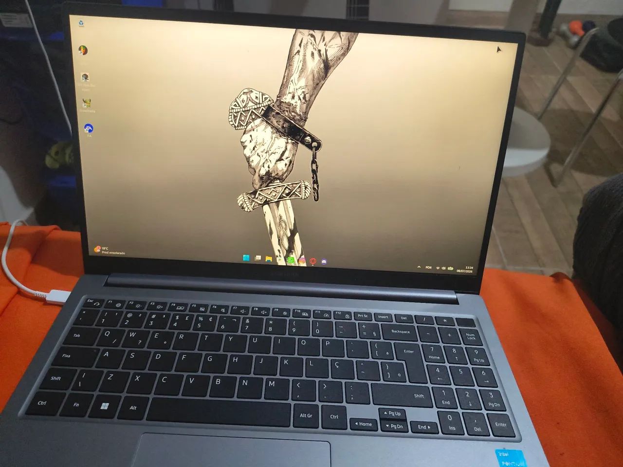 Notebook galaxy book4 Intel u300+ acessórios pra acompanhar  - Foto 2