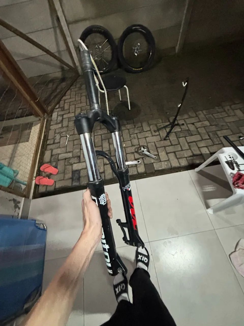 Vendo Suspensão Manitou Match Comp 26? - Foto 5