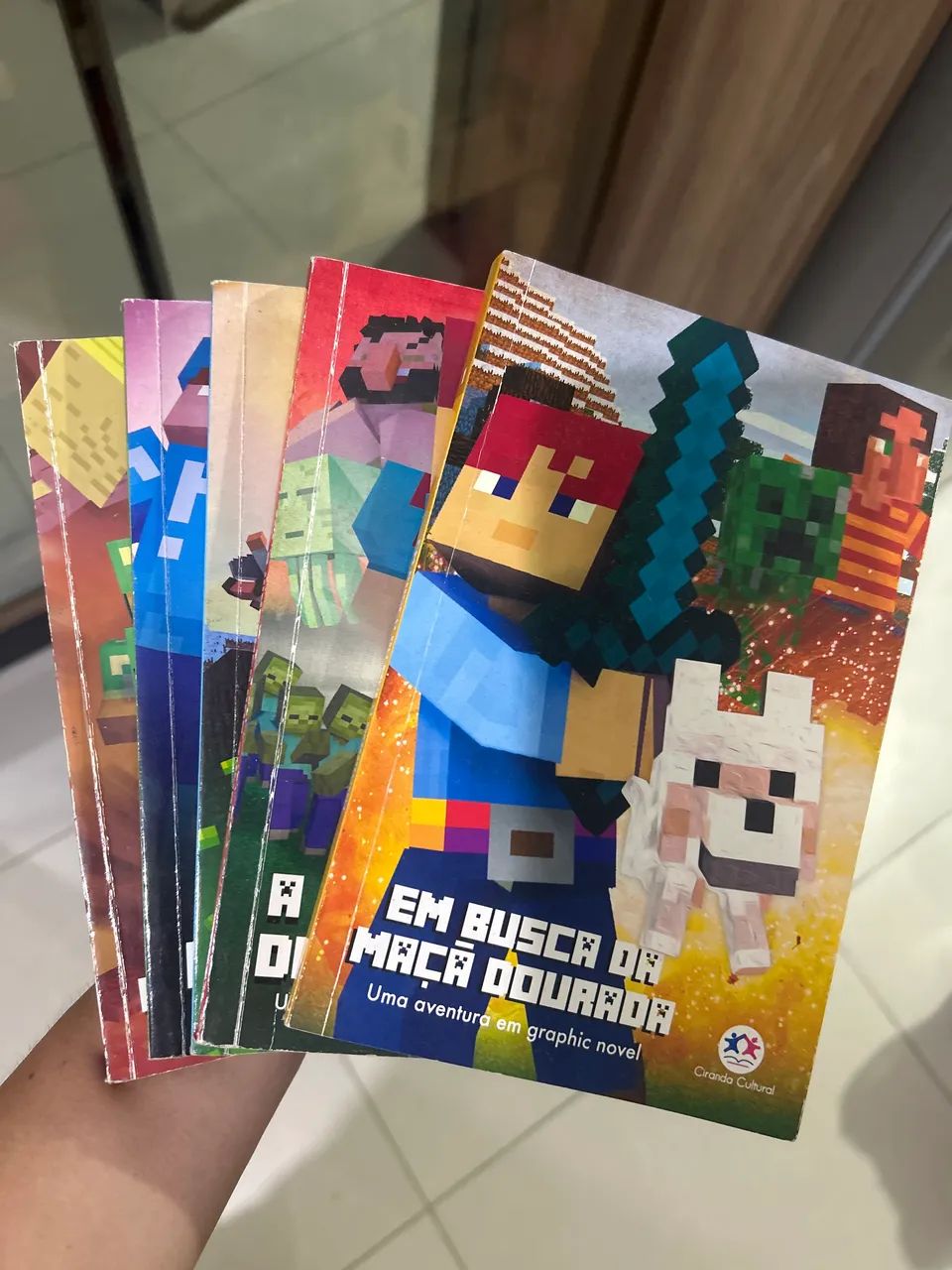 Coleção gibi minecraft - Foto 2