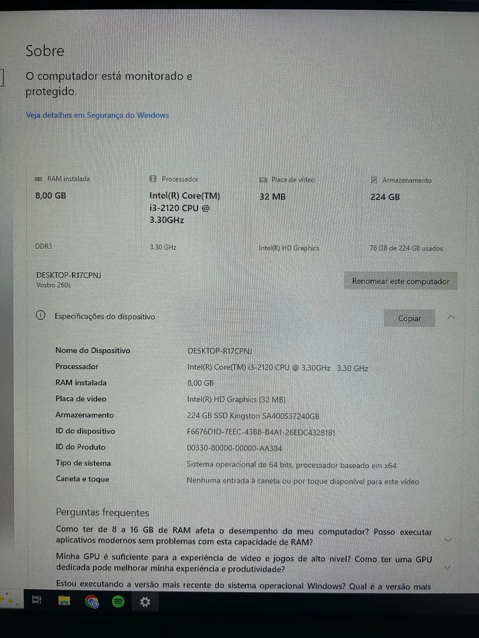 CPU Dell i3 - Foto 2