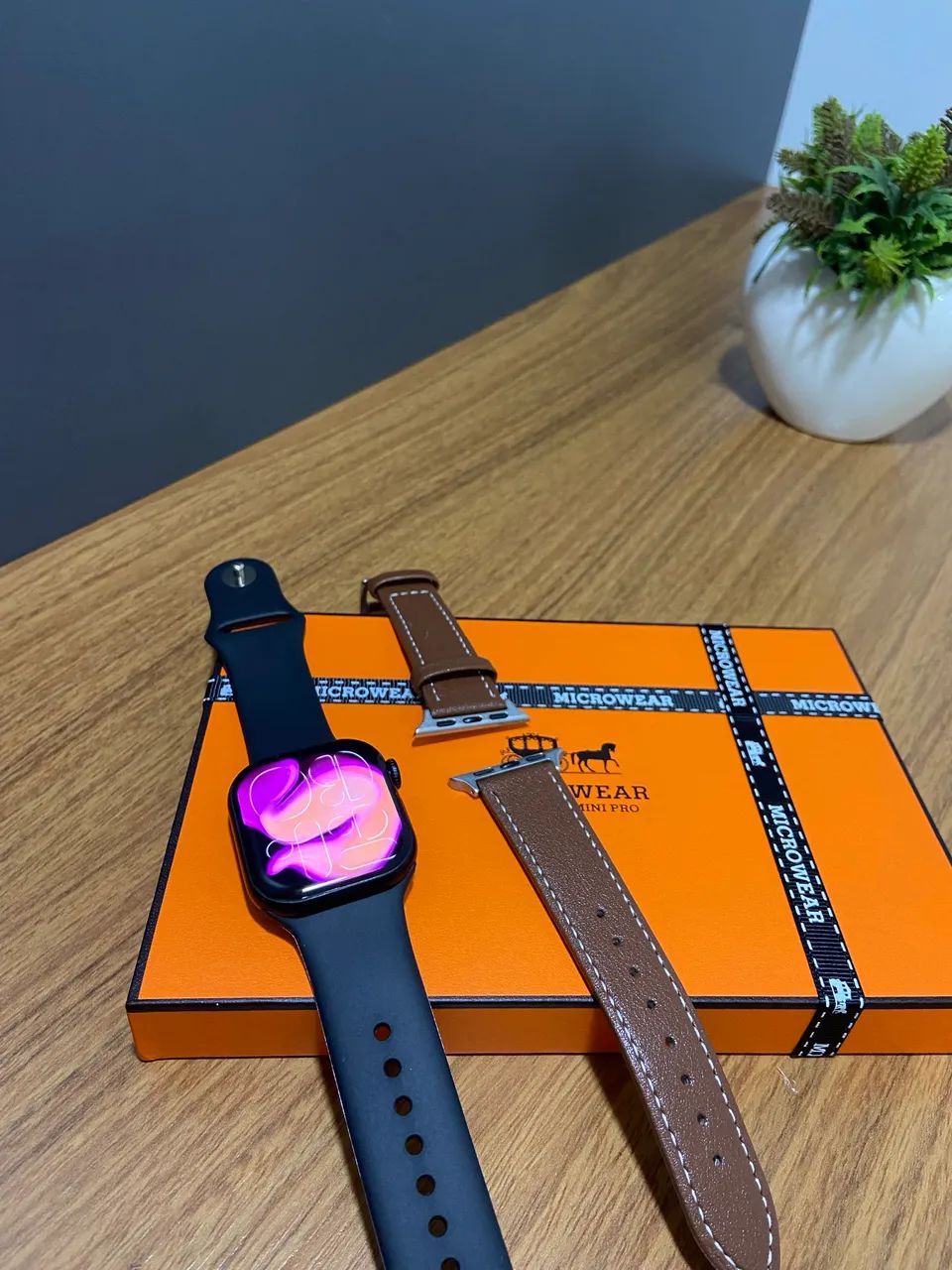 Smartwatch microwear w11 mini pró  - Foto 4