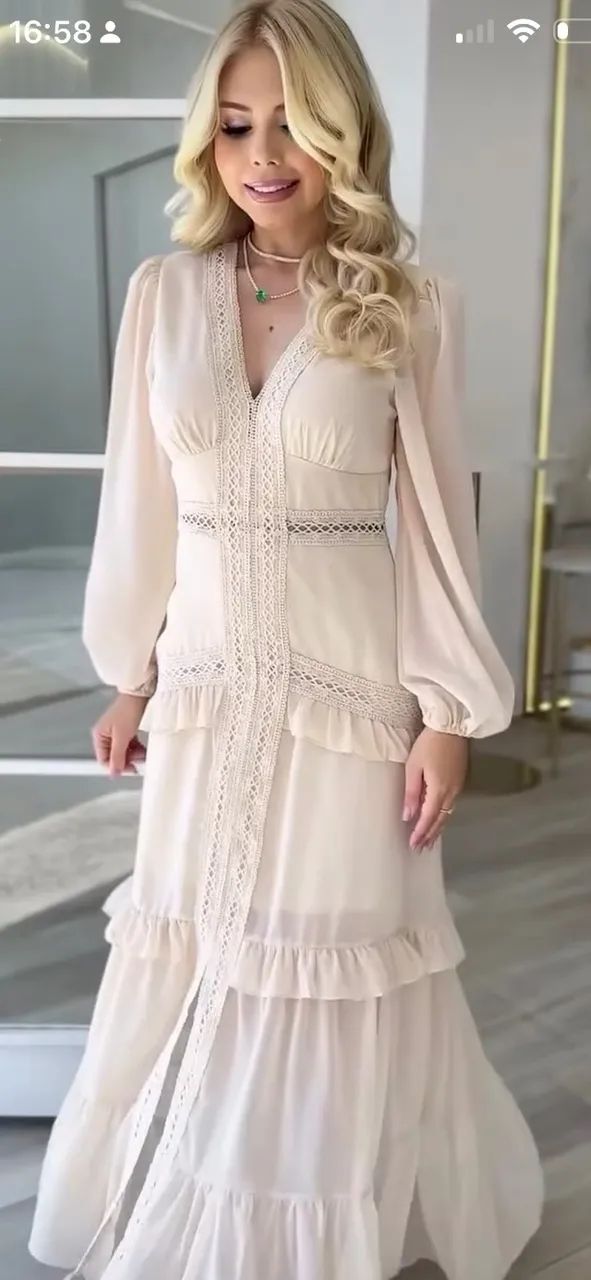 Vestido, chá revelação, batizado, casamento