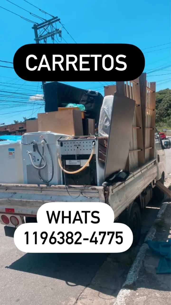 Carreto e pequenas mudanças 