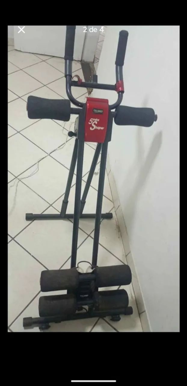 Aparelho  para exercícios abdominal 