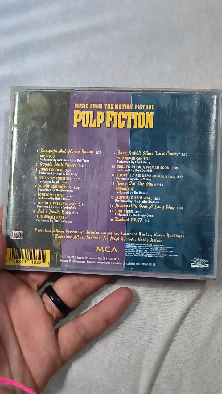 Encartes: Sade, Mariah Carey e Pulp Fiction (SEM OS CDS) - Foto 5