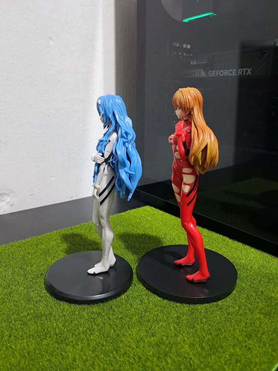 Action Figure Evangelion - Rei Ayanami & Asuka Langley 18cm - Foto 4