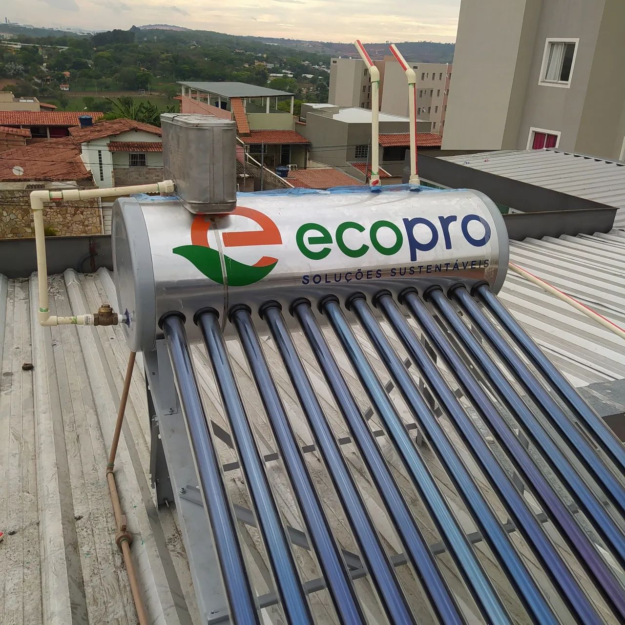 Aquecedor solar usado - perfeito estado
