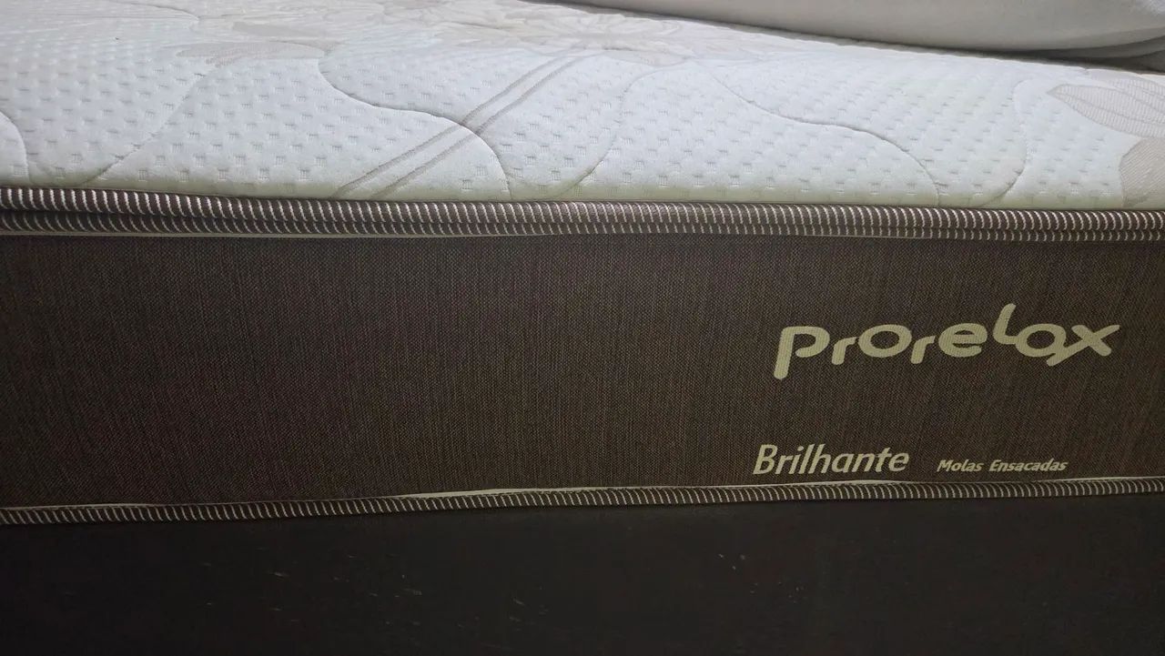 Colchão e box  casal king size em otimo estado de conservação e  - Foto 2
