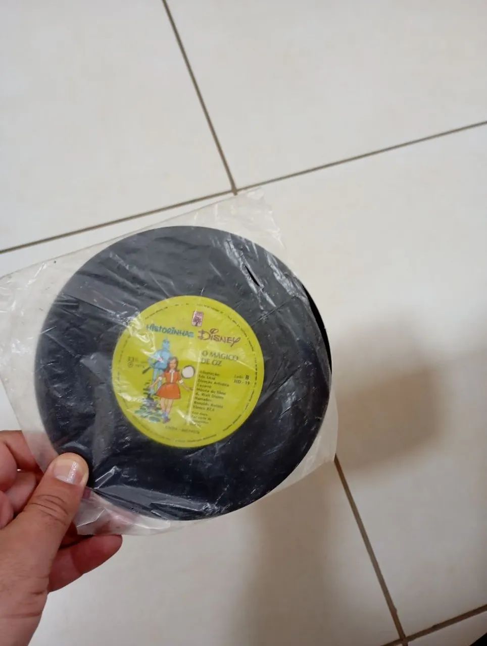 Disco de vinil raro e lacrado Disney, O mágico de Oz - Foto 4