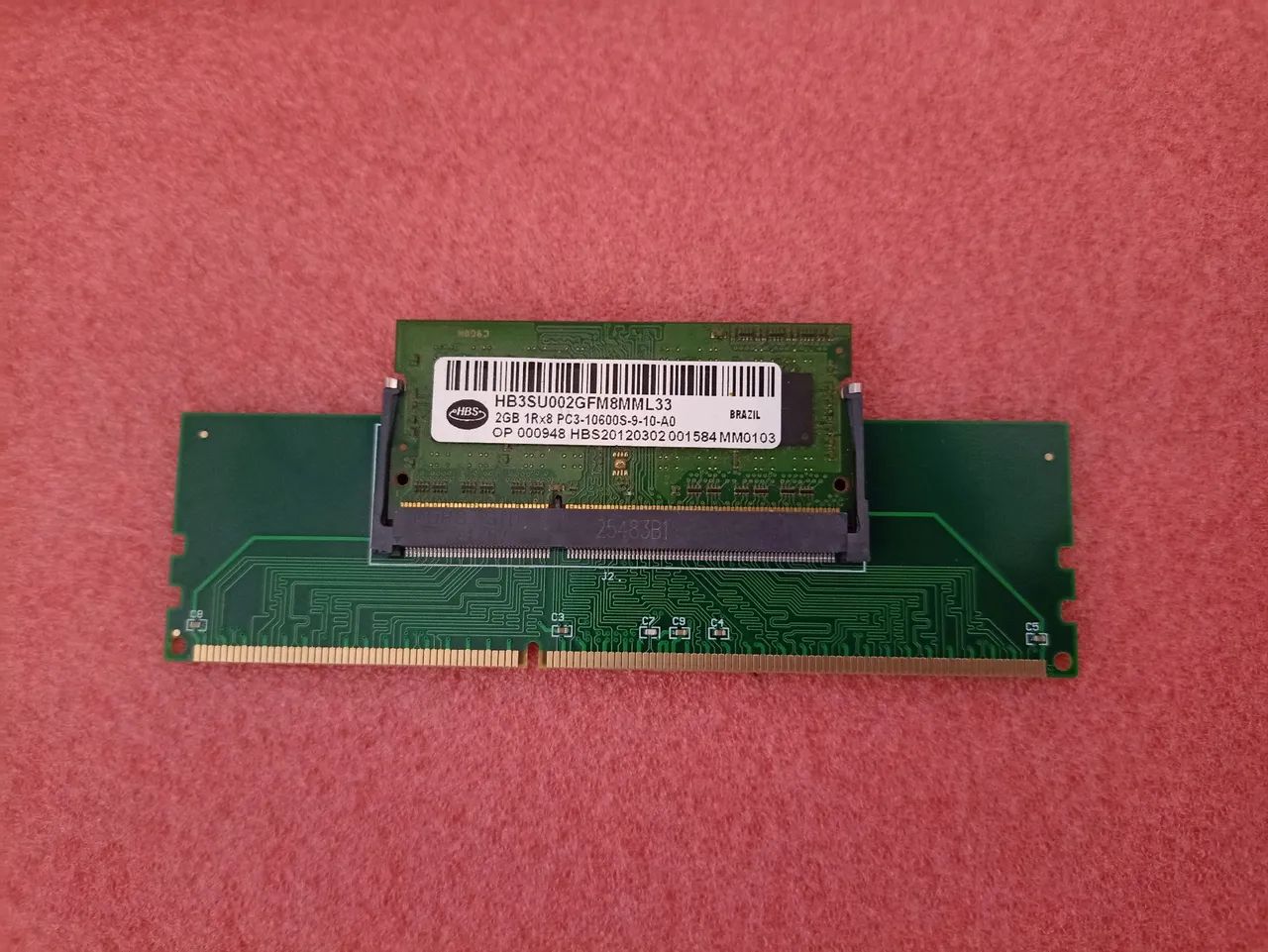 Adaptador Memória RAM DDR3 