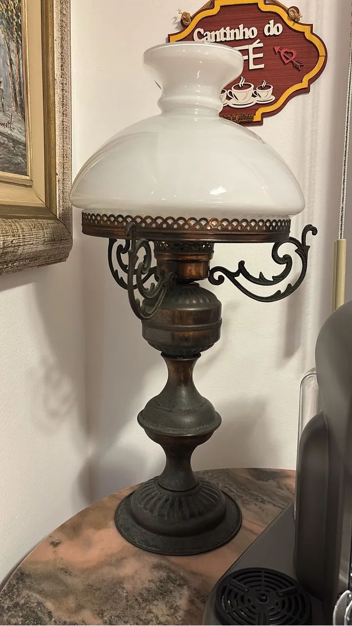 Abajur em bronze - Foto 3