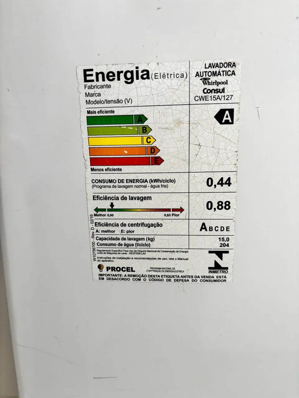 Máquina de Lavar - Consul  - Foto 3