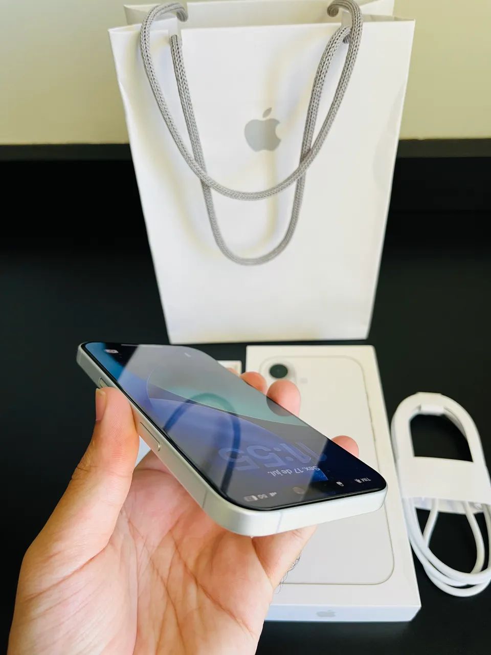 iPhone 17 256gb - Branco - Foto 5