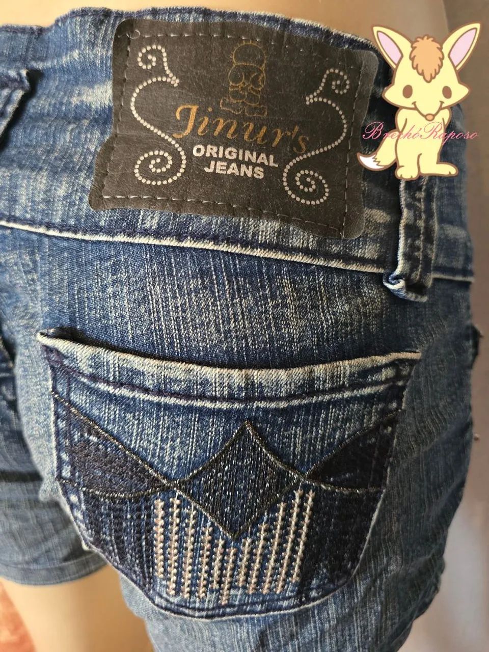 Shorts jeans cós baixo y2k  - Foto 2