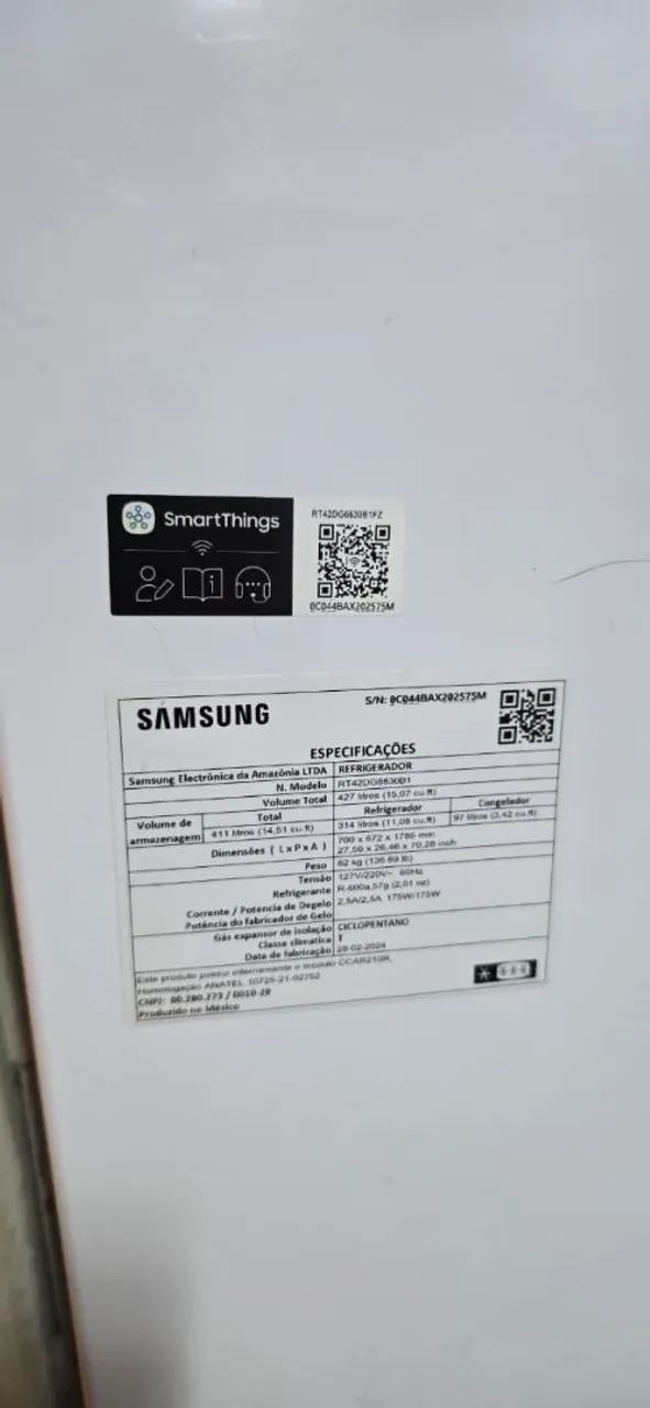Geladeira Samsung nova - Foto 3