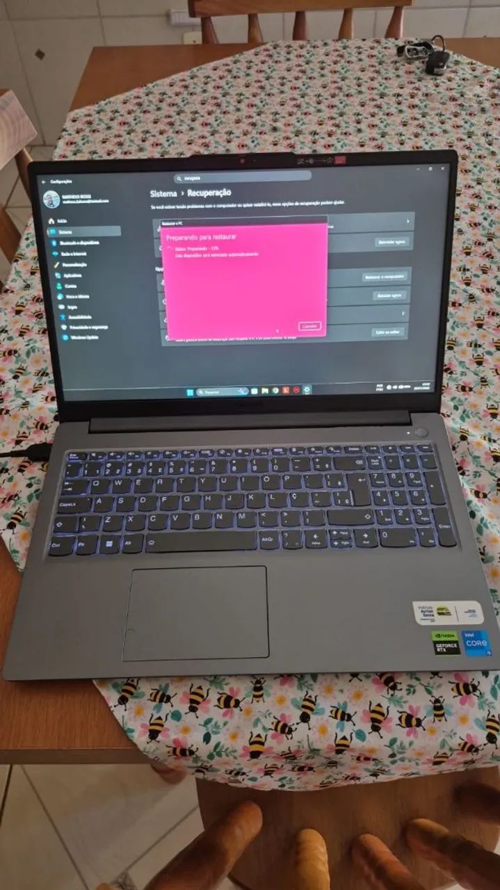 Notebook LENOVO RTX 3050 - Foto 2