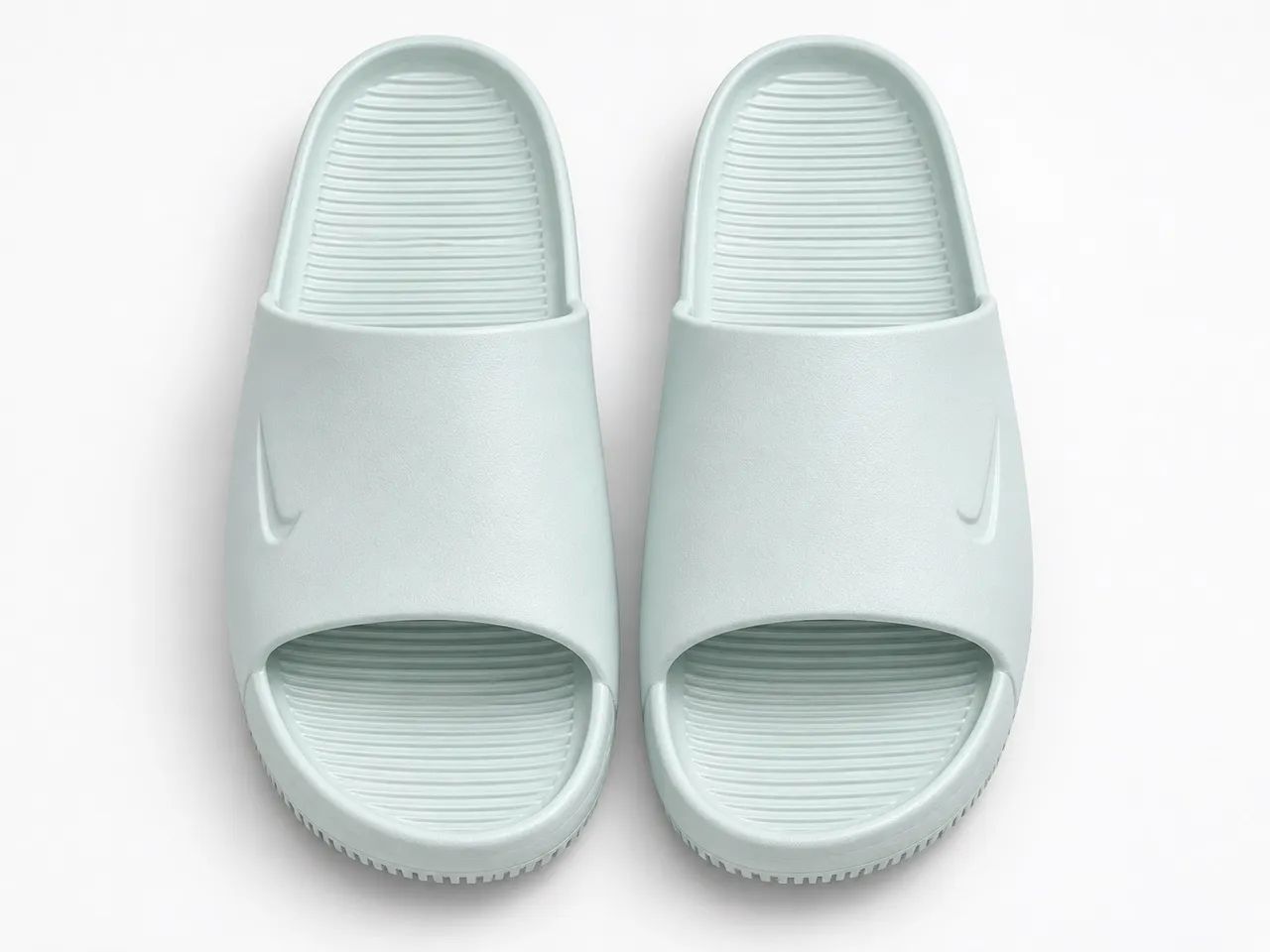 Chinelo Nike Calm Slide - Verde Menta / Jade Ice - Foto 2