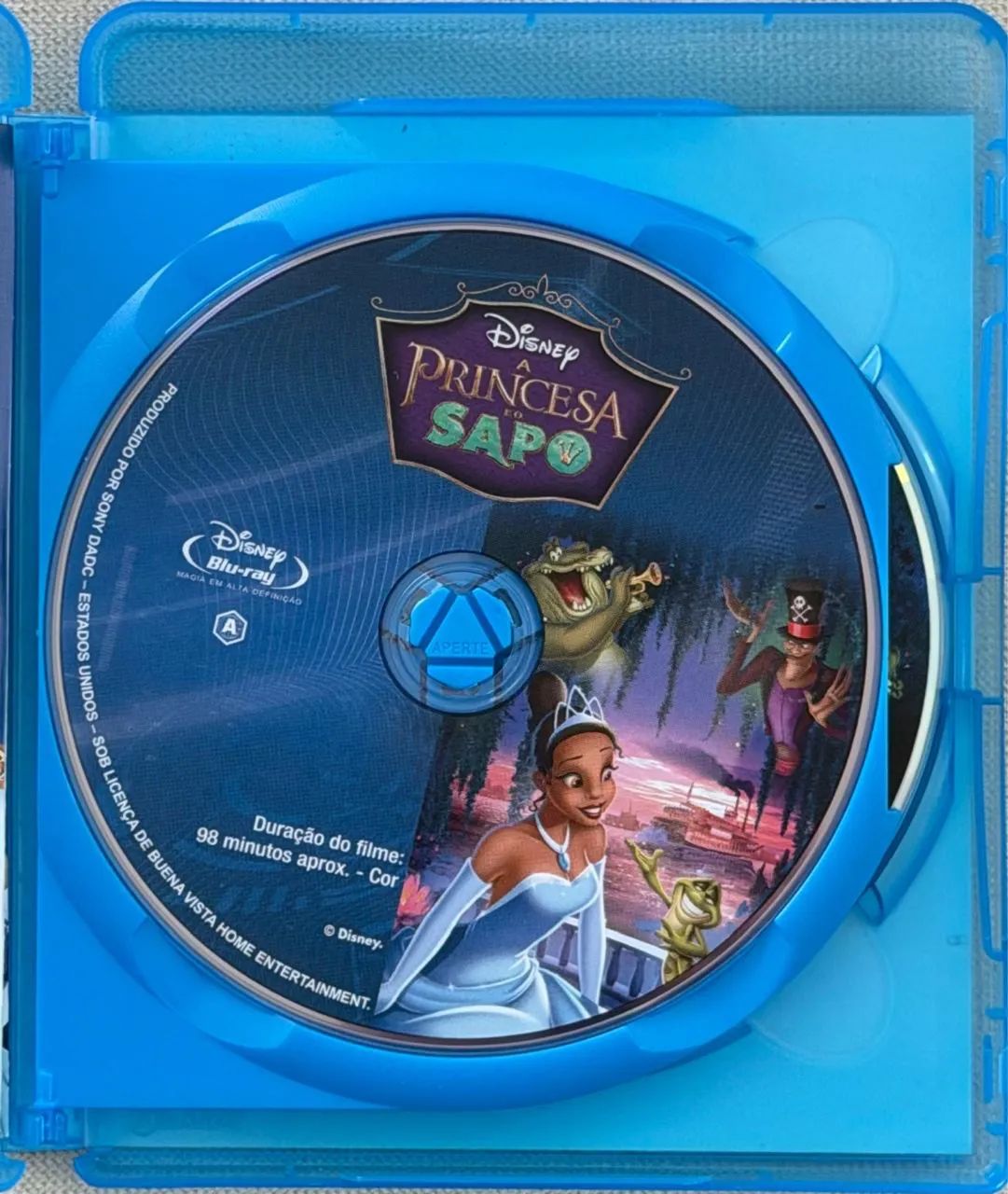 BLU-RAY DISNEY A PRINCESA E O SAPO (ORIGINAL) - Foto 3