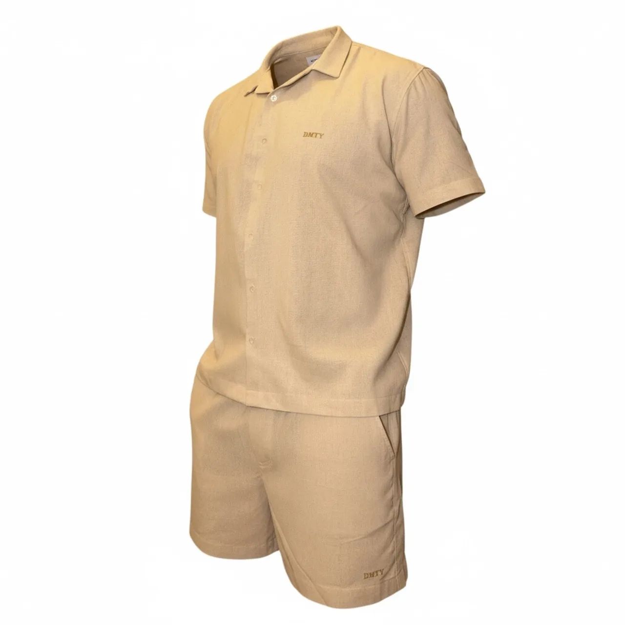 Short e Camisa linho atacado - Foto 3