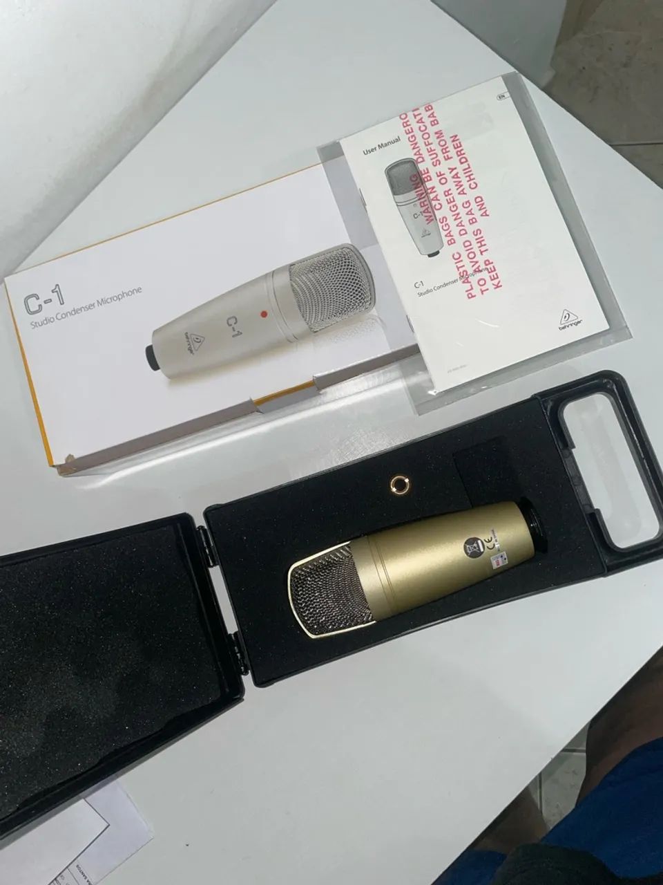 Microfone Condensador Behringer C-1 (Com Maleta) - Foto 3
