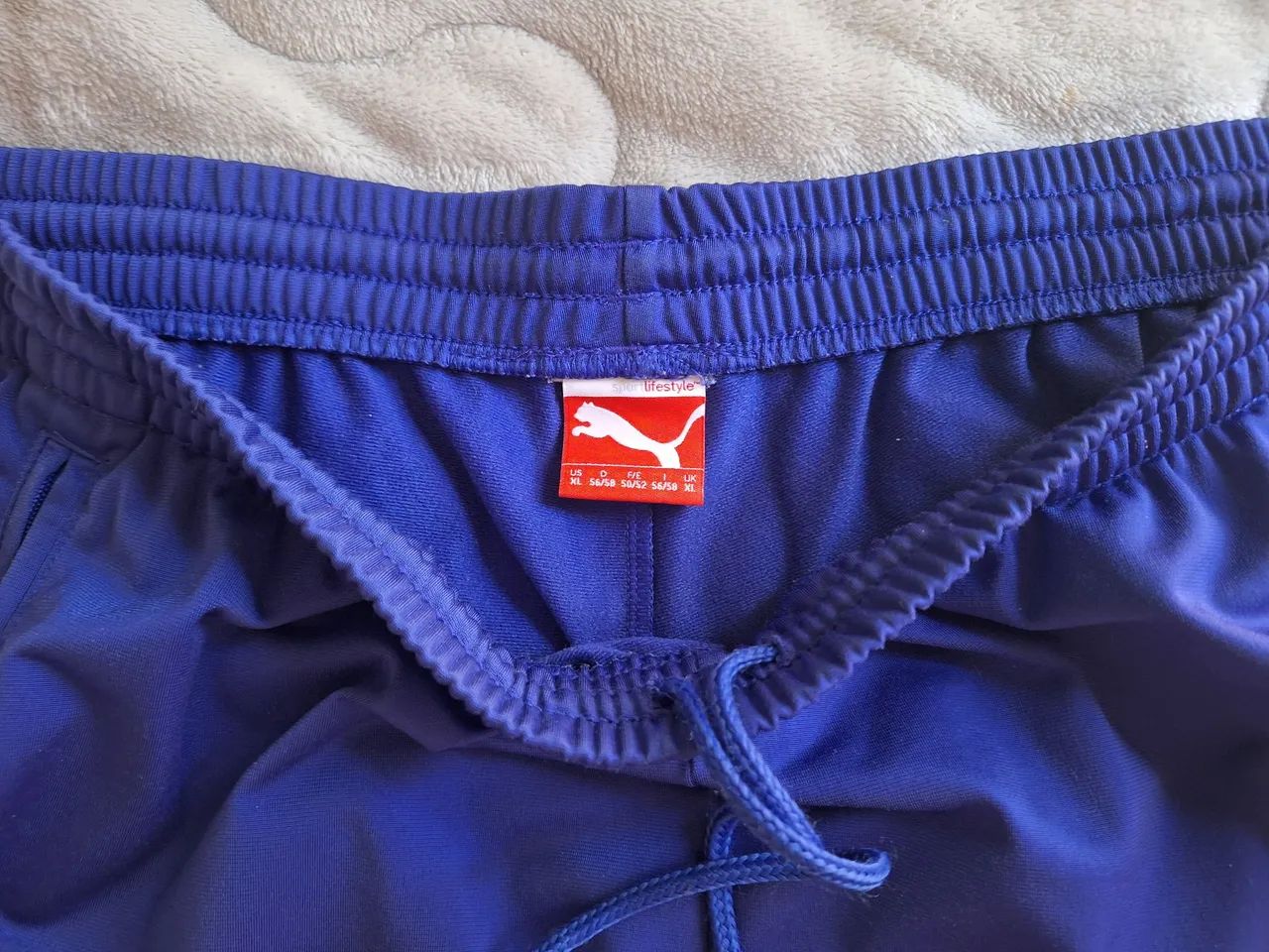 calça agasalho puma roxa xgg - Foto 3