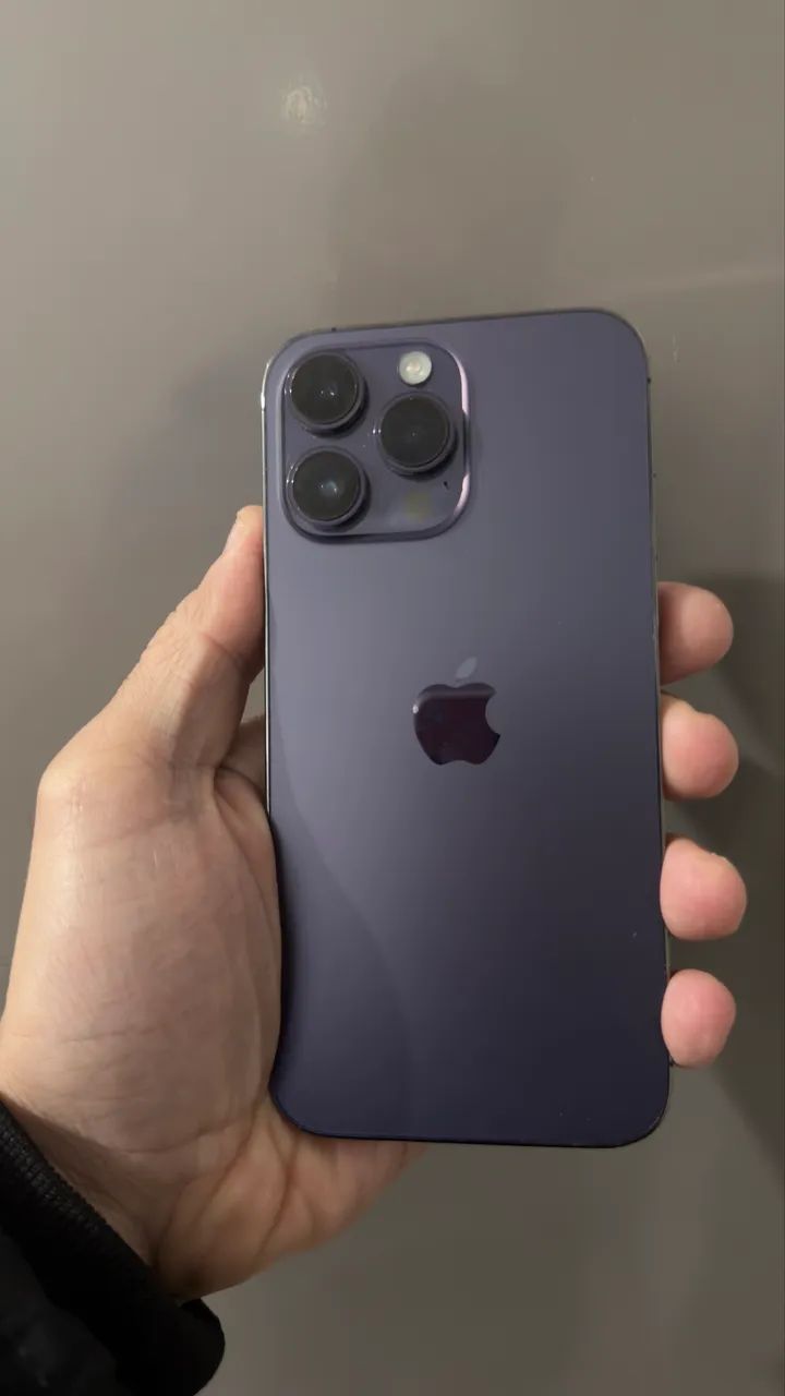 Iphone 14 pro max roxo 128 gigas - Foto 3