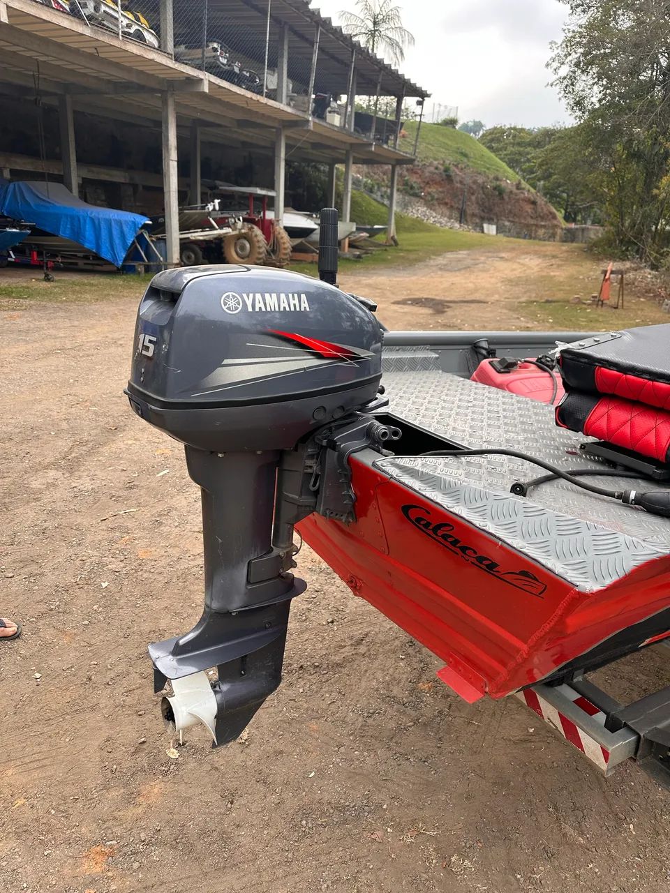 Motor popa Yamaha 15 HP - Foto 3