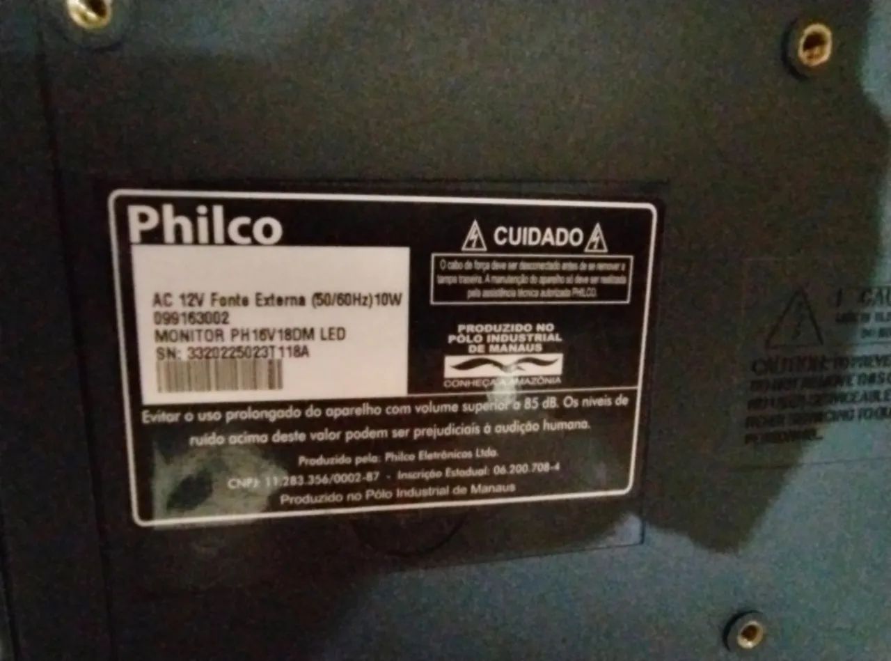 Monitor Philco 16" HDMI e VGA  - Foto 3