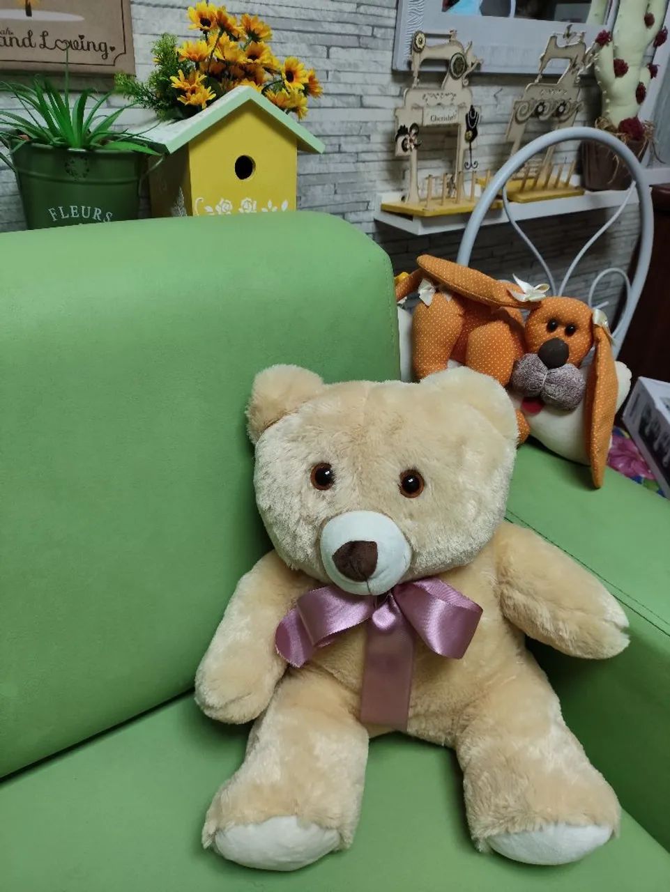 Urso de pelucia tamanho médio  - Foto 2