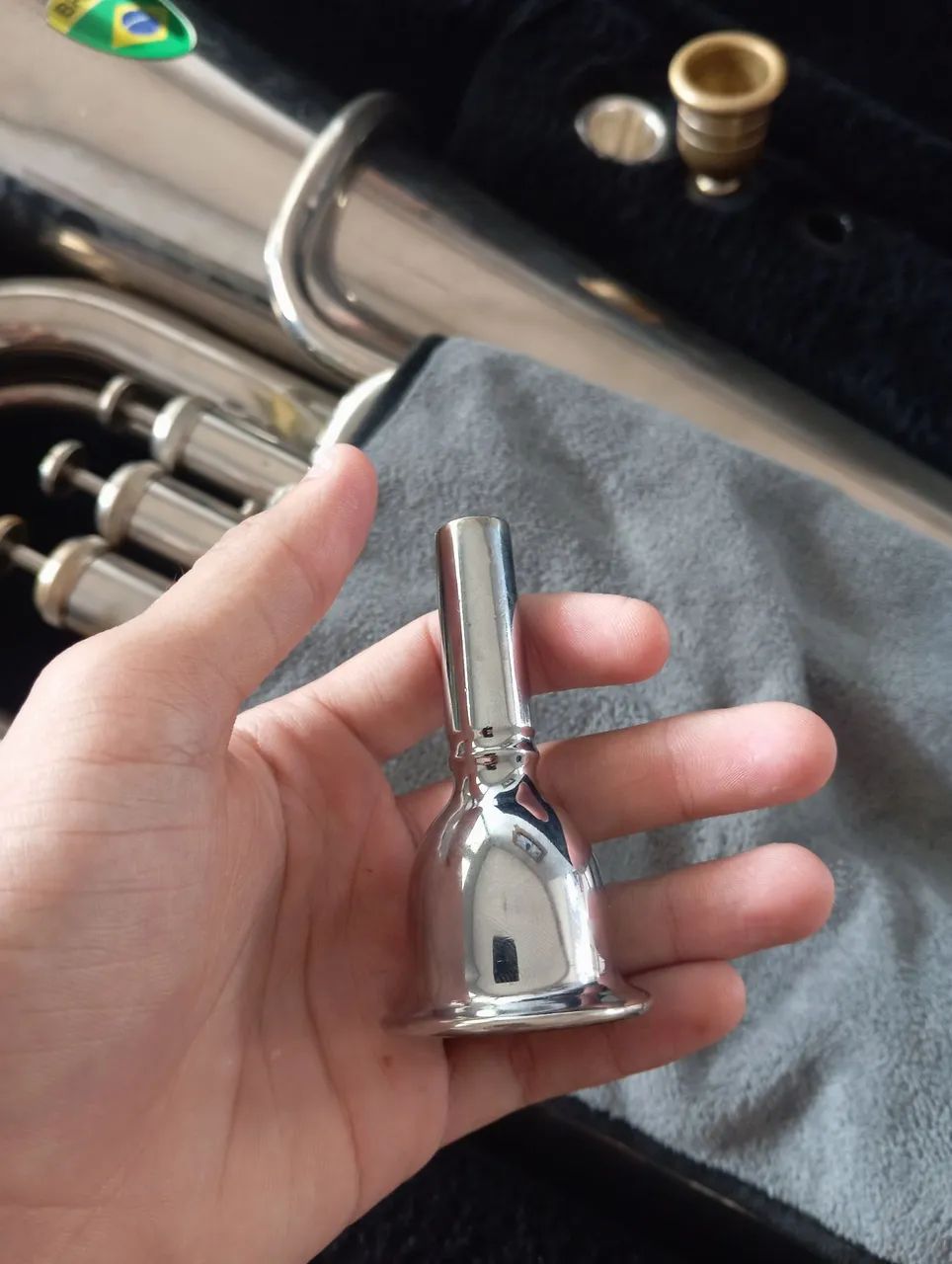 Bocal tuba 32mm  - Foto 5
