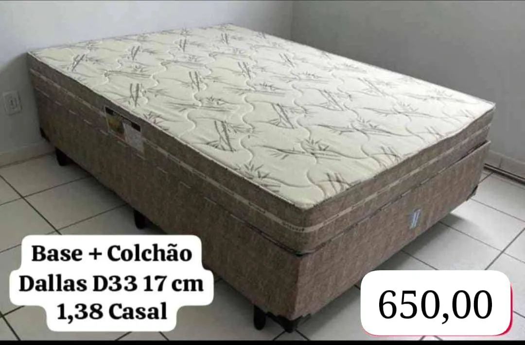 Cama casal semi ortopédico 