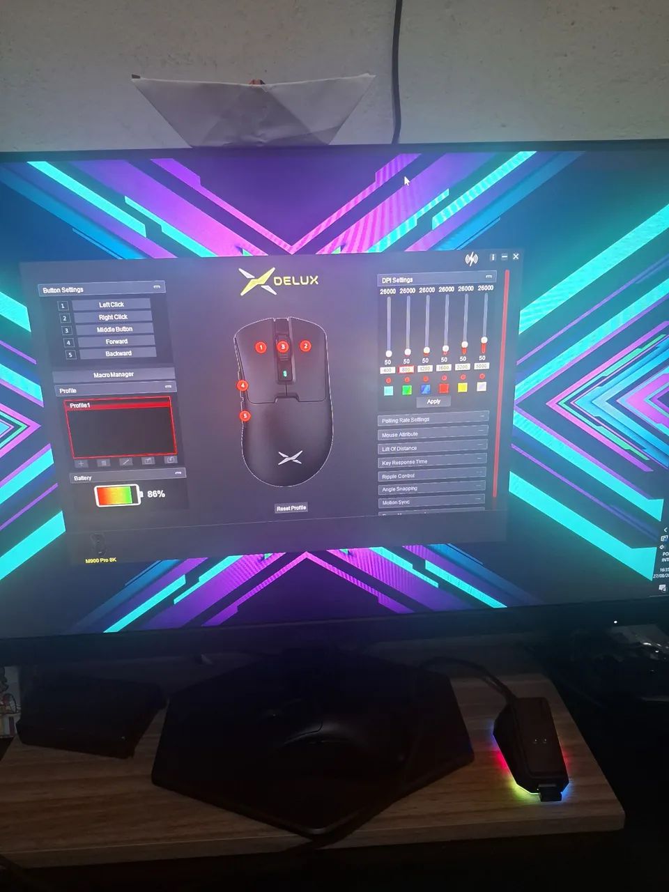 Mouse m900 pro delux - Foto 4