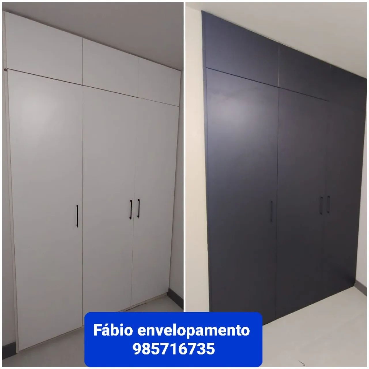 Envelopamento de guarda roupa e móveis  - Foto 2